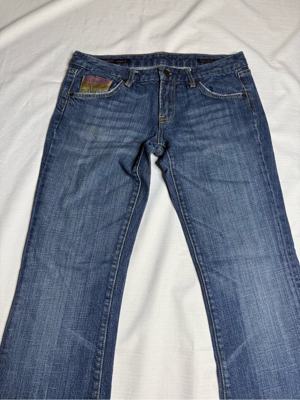 Citizens of Humanity Womens Size 27 Bootcut Linda Denim Jeans Low Rise - Picture 2 of 13
